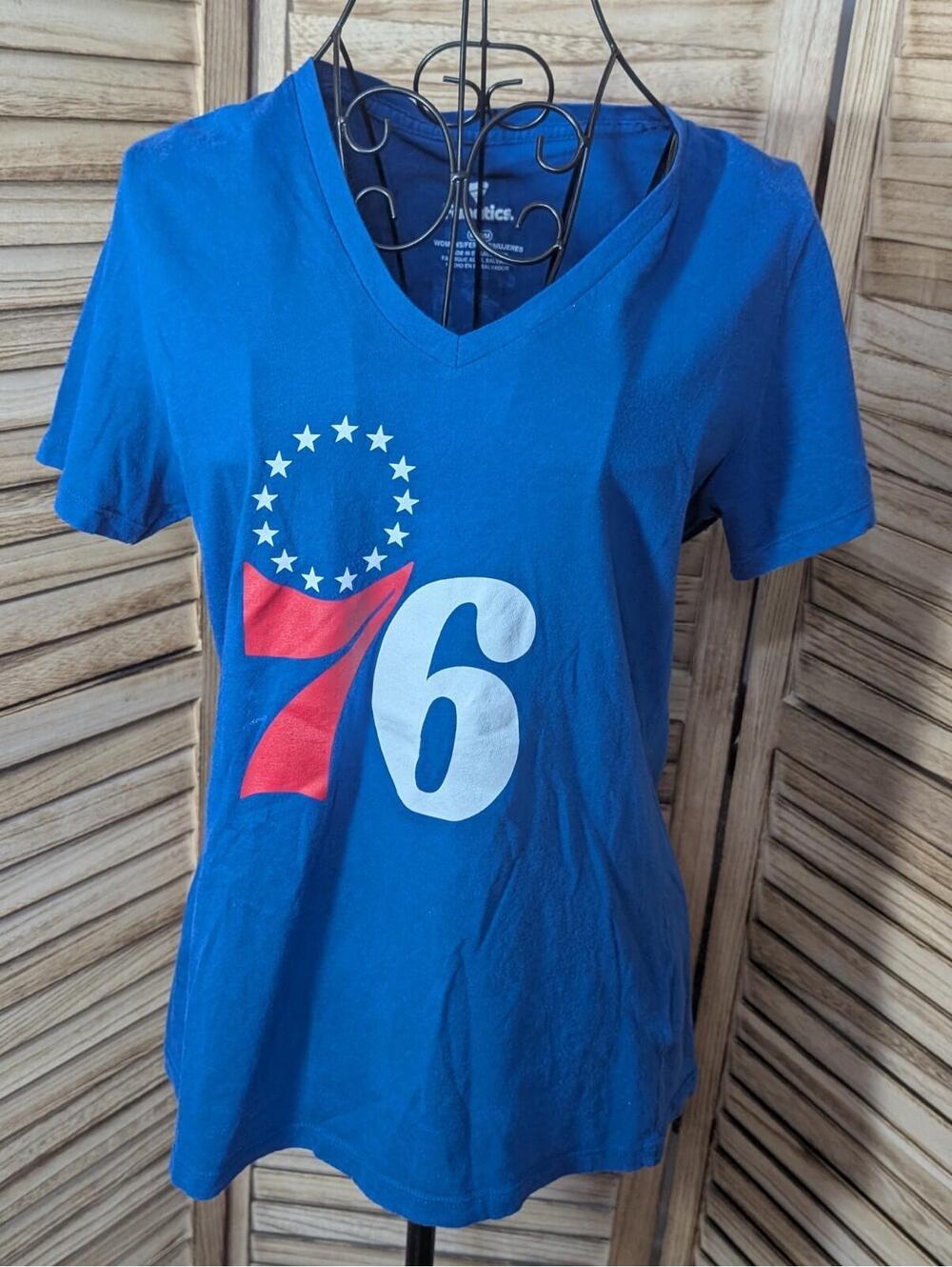 Joel Embiid Philadelphia 76ers #21 T-shirt Jerseyβ Sz Medium